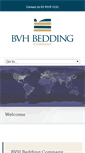 Mobile Screenshot of bvhbedding.com.au